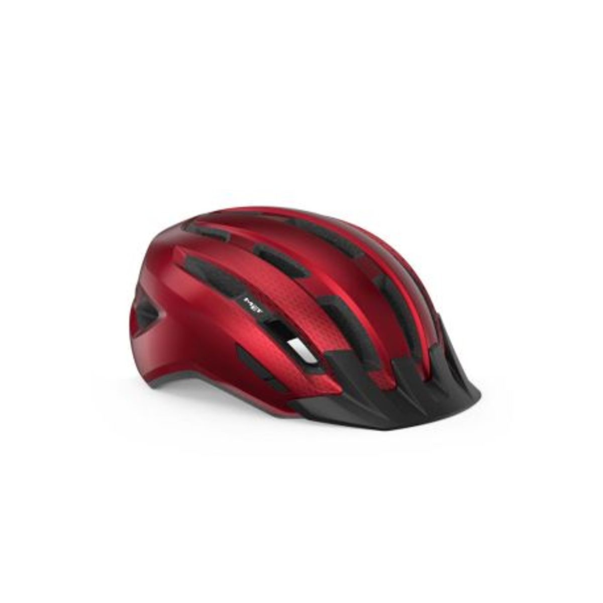 MET Helmet Downtown Red/Glossy L (58-61 cm)