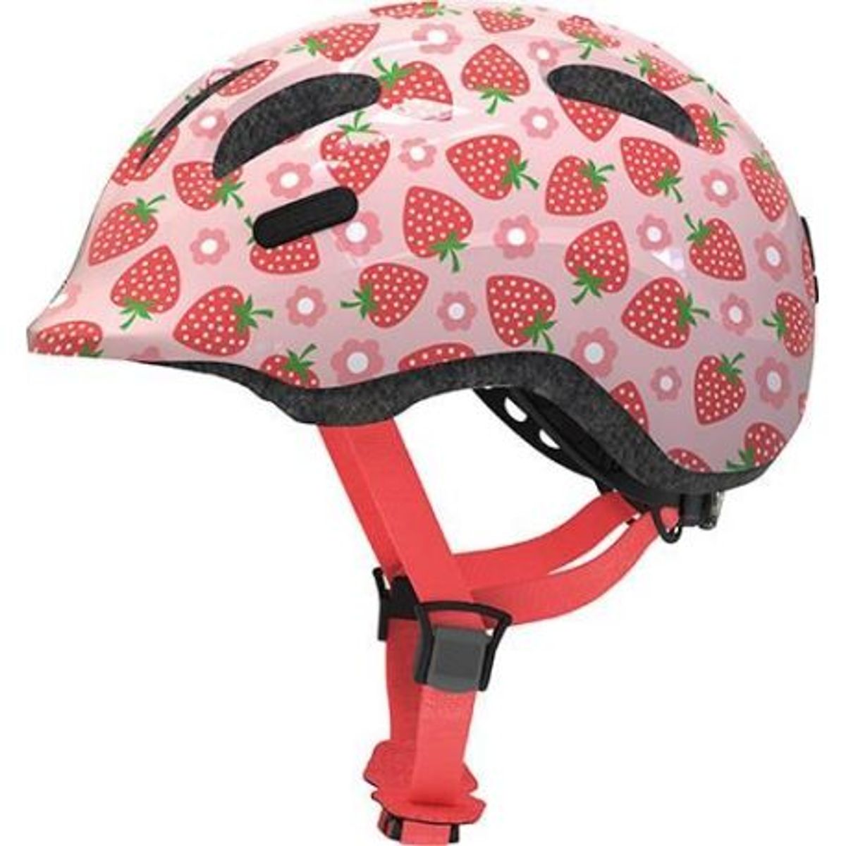 Abus cykelhjelm Smiley 2.1 rose strawberry