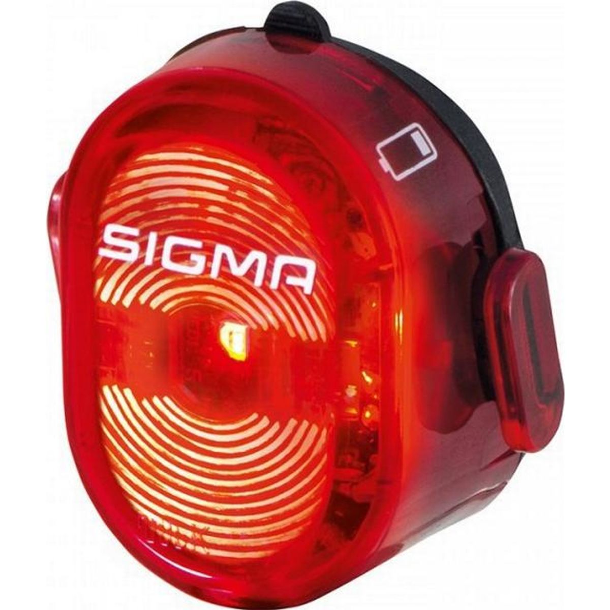 SIGMA Nugget II Cykel baglygte - flash lys - genopladelig via USB Udsolgt - Easylight.dk