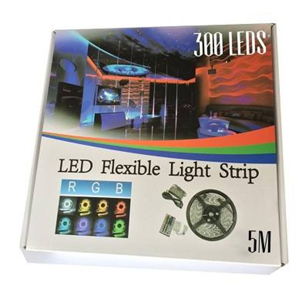 RGB LED strip med 60 LED WIFIsæt på 10 meter - Easylight.dk