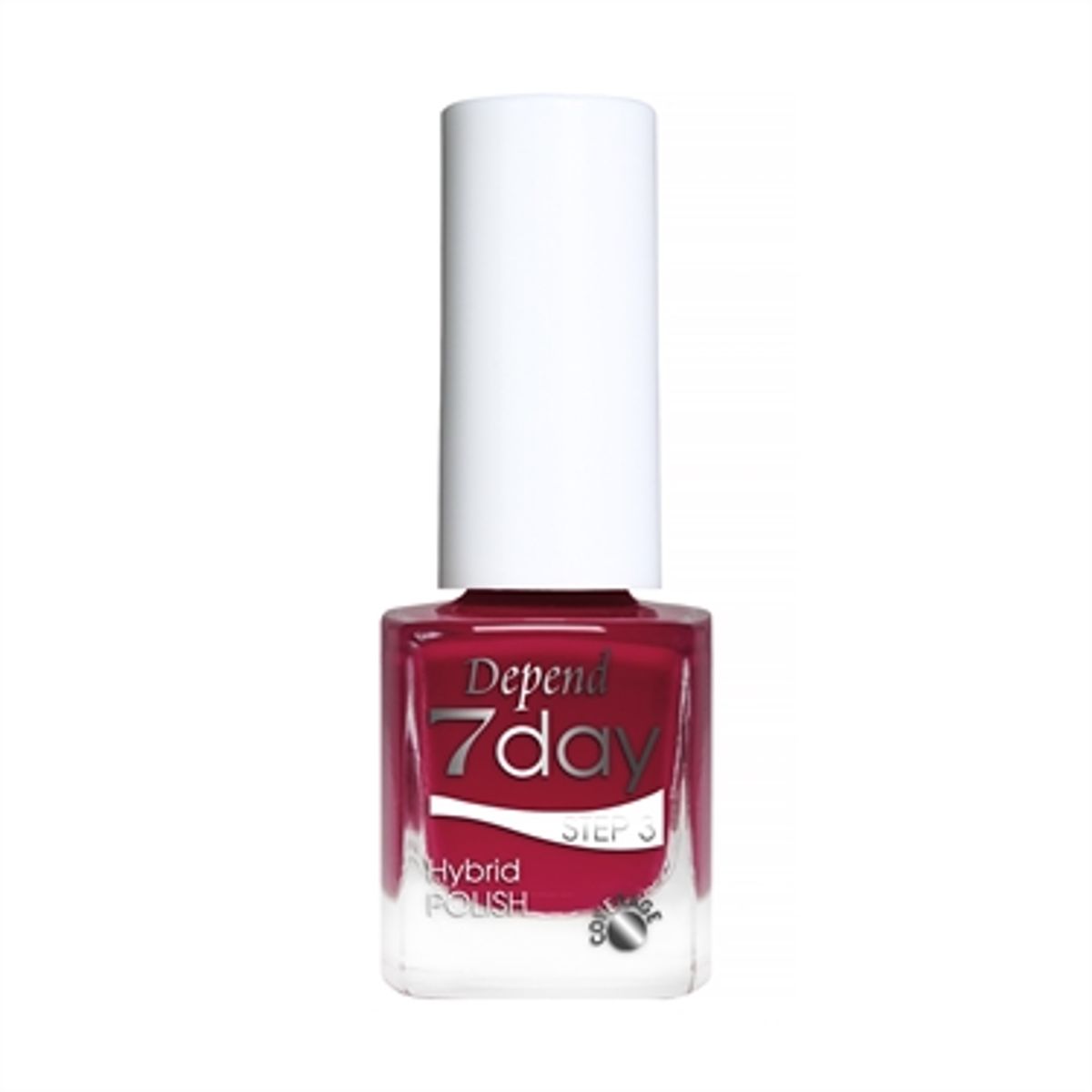 Depend 7Day Nail Polish 5 ml 7281 Red Red Lips