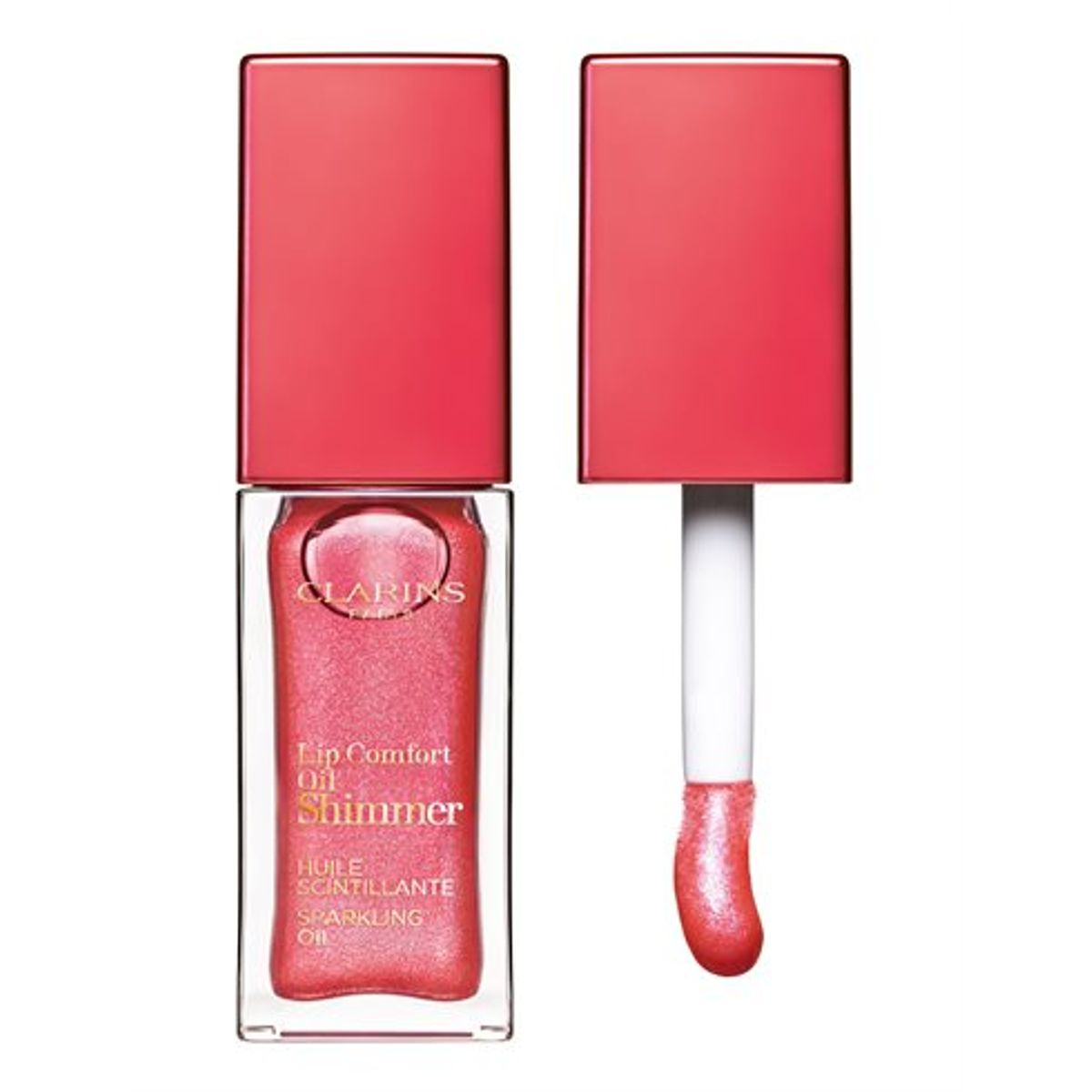 Clarins Lip Comfort Oil Shimmer 04 Pink Lady 7 ml