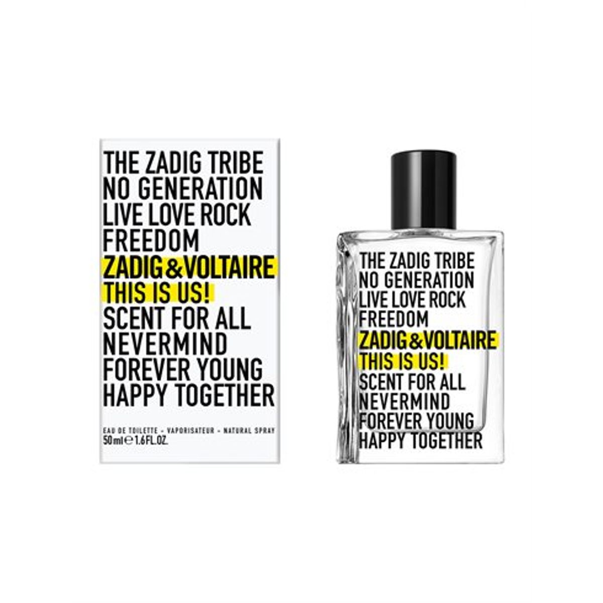 Zadig & Voltaire This Is Us! Eau De Toilette 50 ml