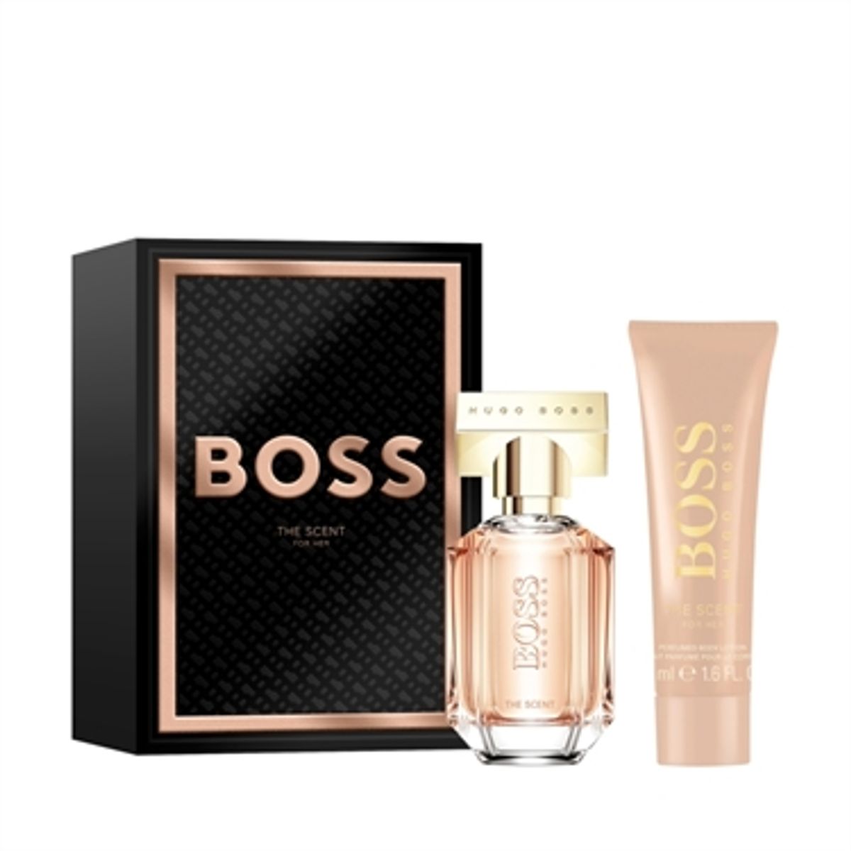 Boss The Scent For Her Eau De Parfum 30 ml + Perfumed Body Lotion 50 ml Gavesæt