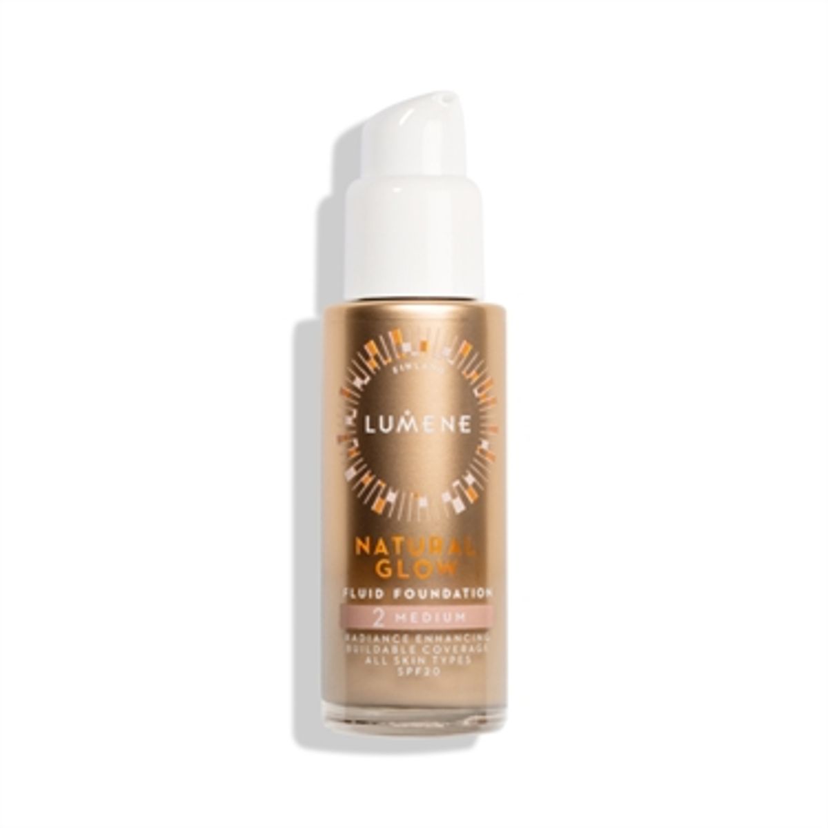 Lumene Natural Glow Fluid Foundation Medium 30 ml