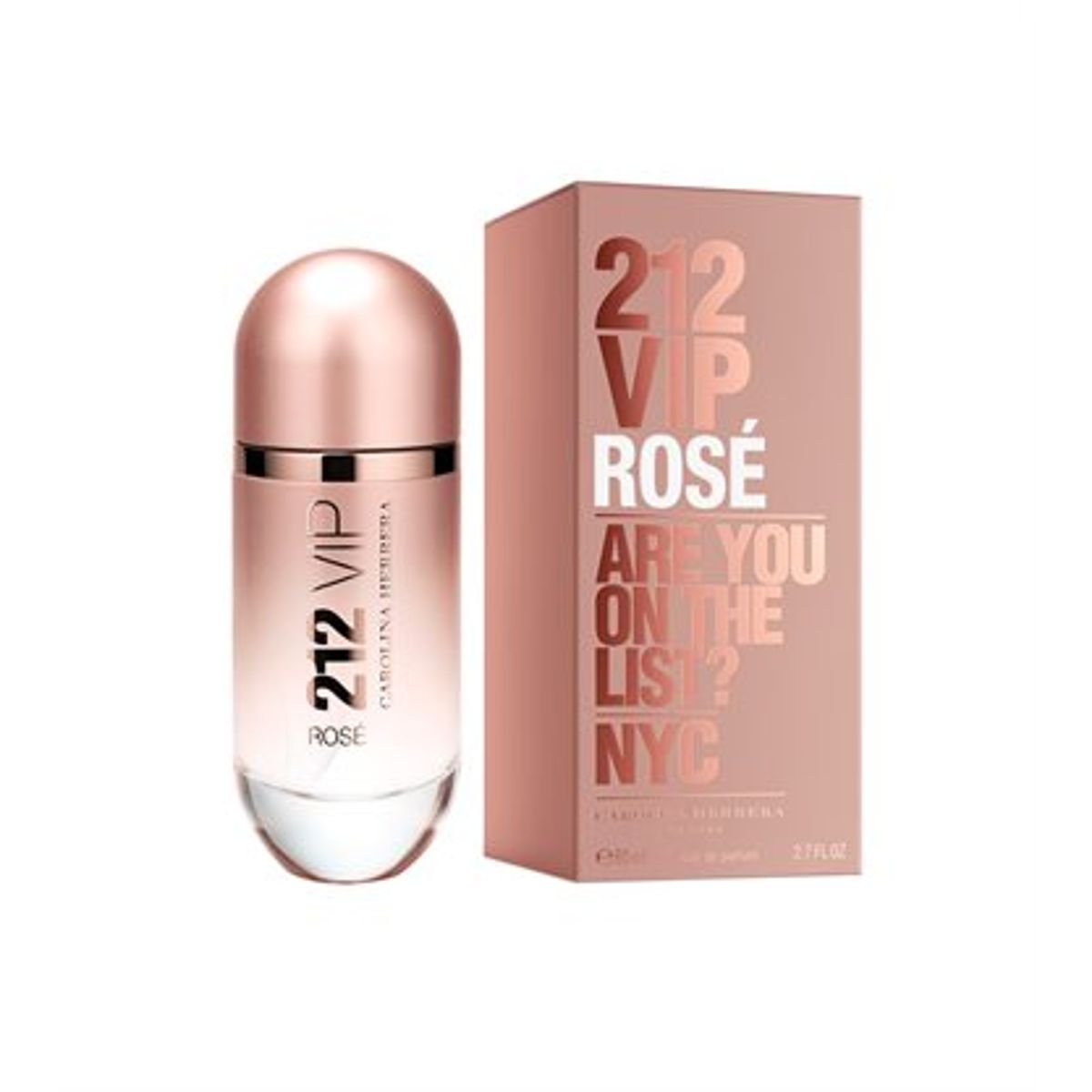 Carolina Herrera 212 VIP Rosé (Are You On The List?) Eau de parfum 80ml.