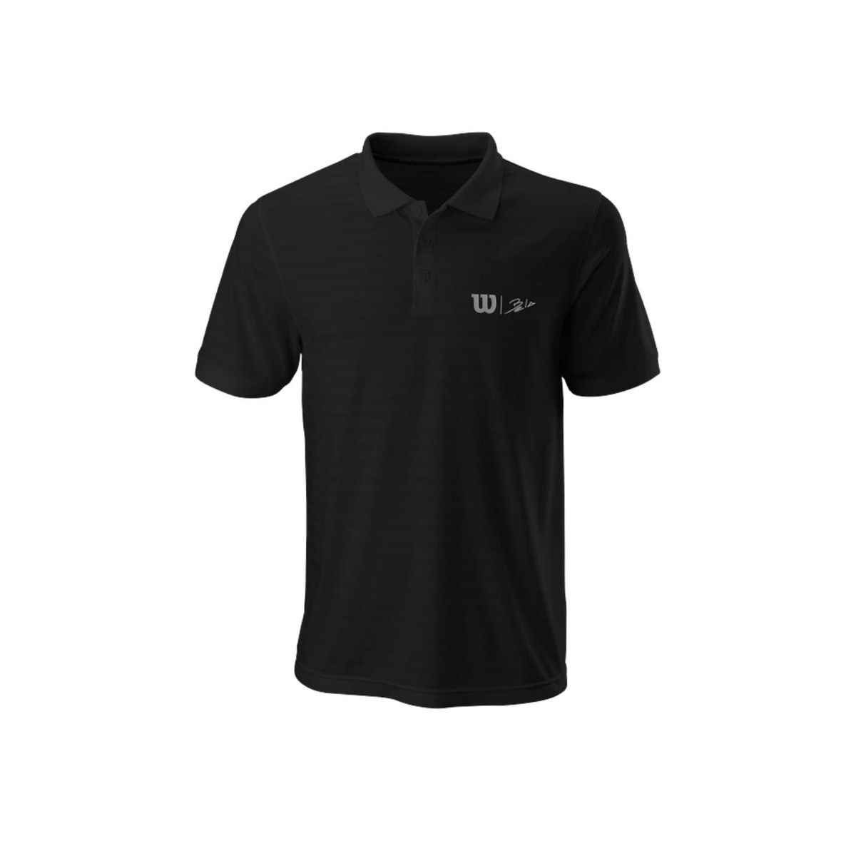 Wilson Bela Stripe Polo Black