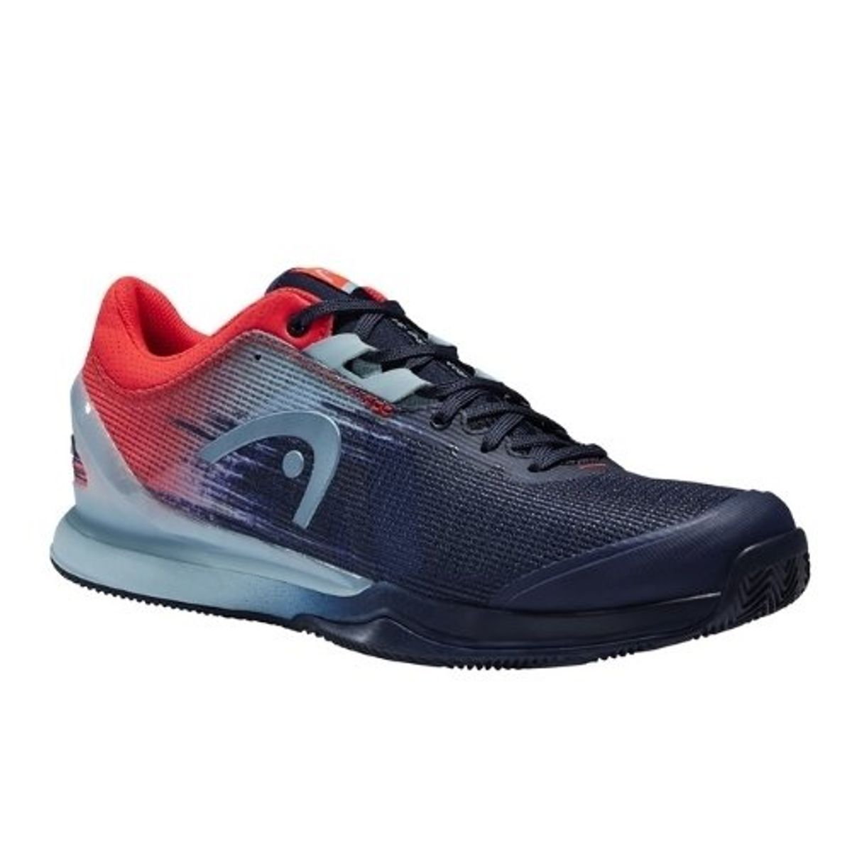 Head Sprint Pro 3.0 Clay Men Dress Blue - Neon Red