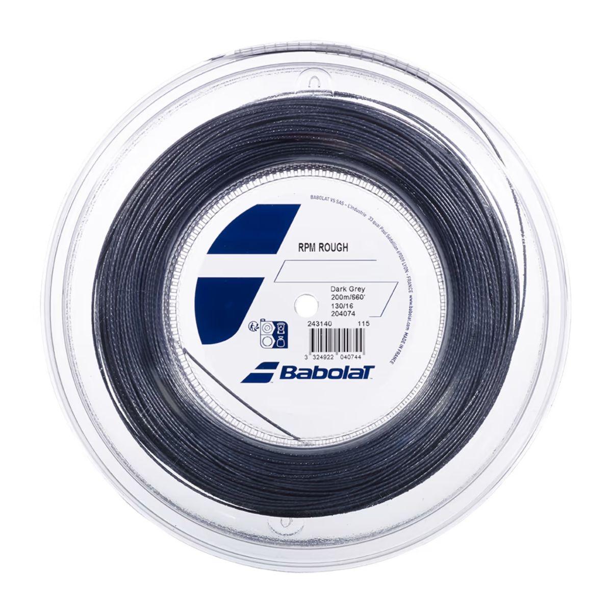 Babolat RPM Rough Dark Grey 200M