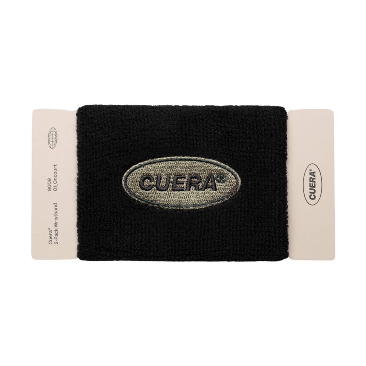 Cuera Oncourt Wristbands 2-Pack Black