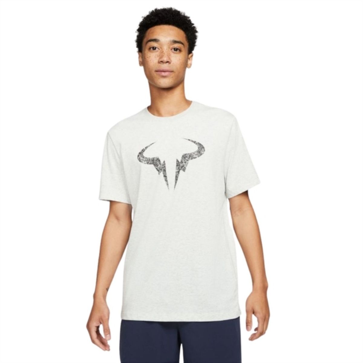 Nike Rafa T-shirt Grey Heather/Black