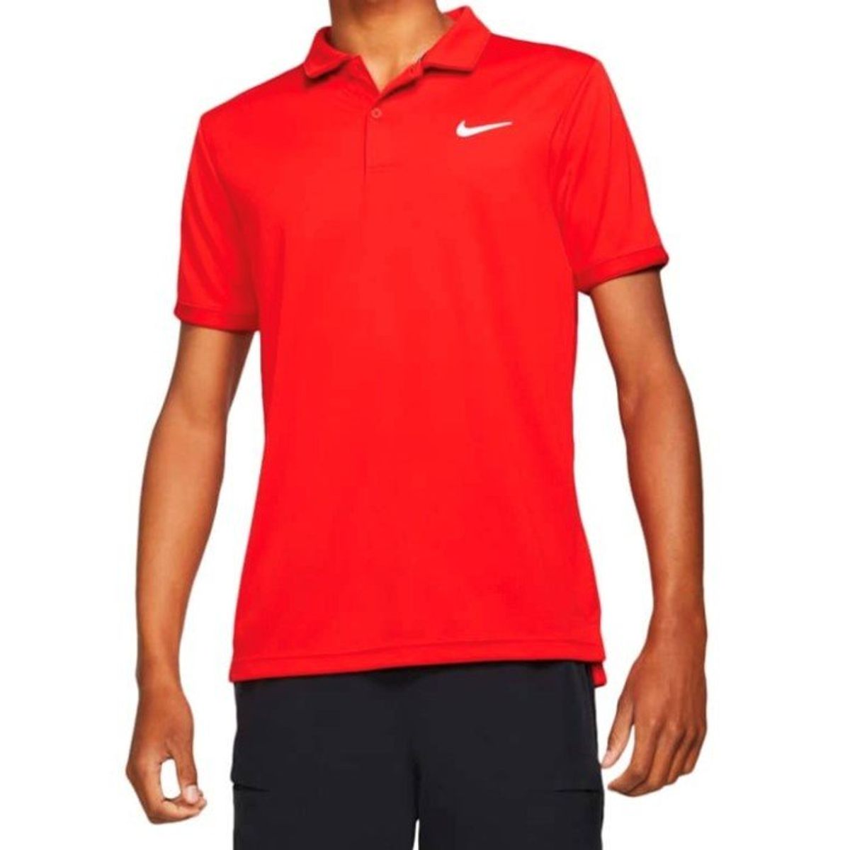 Nike Court Dri-Fit Victory Polo Unvred/White