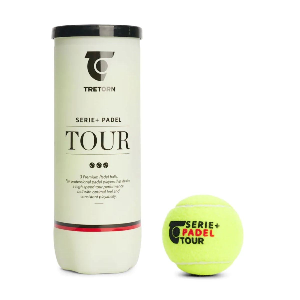 Tretorn Serie+ Padel Tour 3 stk.