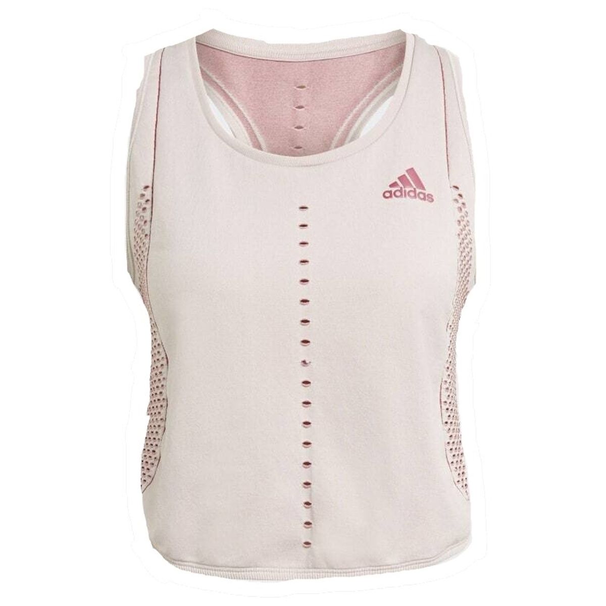 Adidas Primeknit Dame Tanktop Cream White