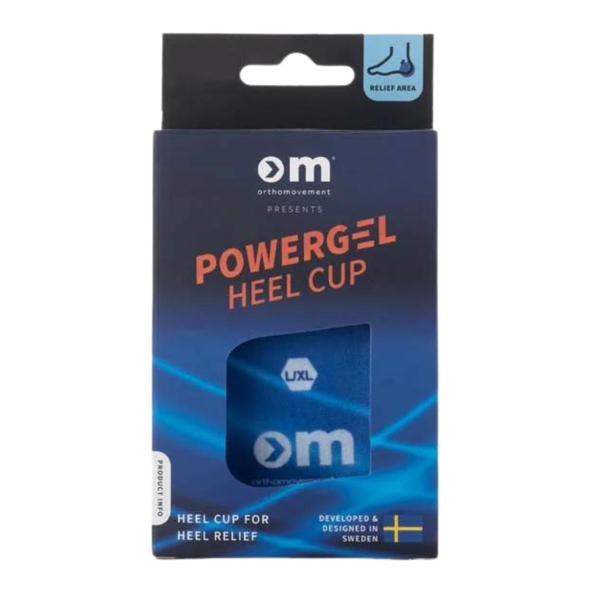 Ortho Movement Powergel Heel Cup L/XL