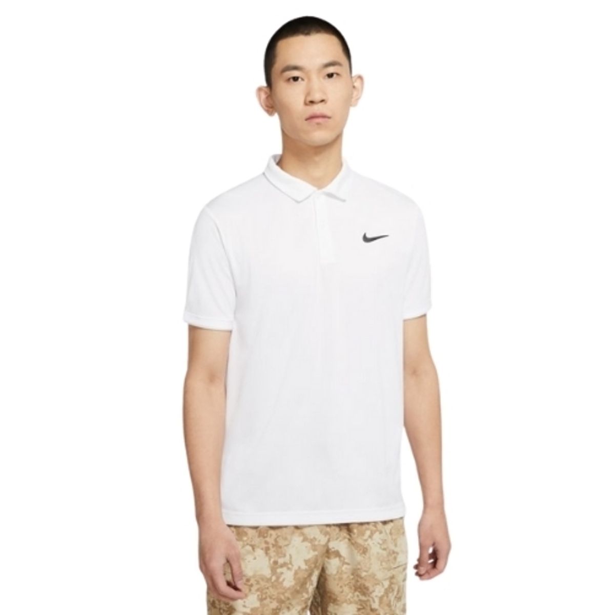 Nike Court Dri-Fit Victory Polo White