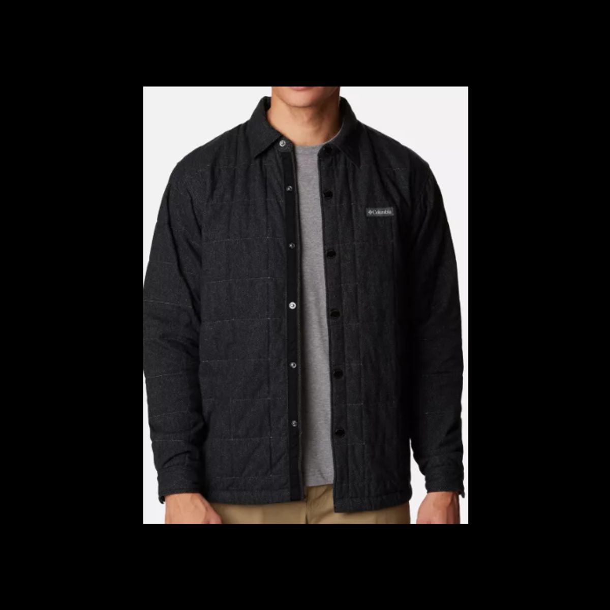 Columbia Landroamerâ¢ Quilted Shirt Jakke Black