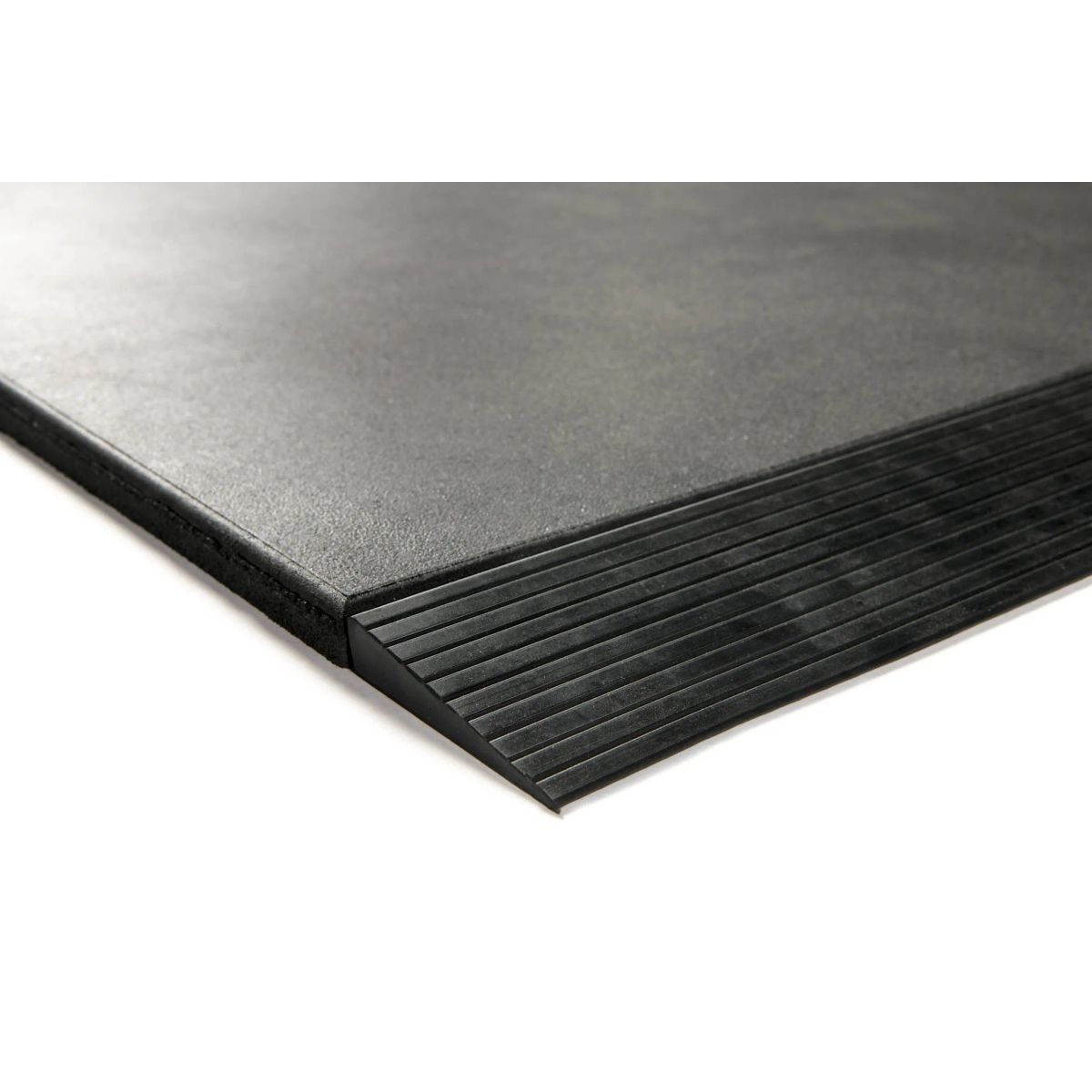 Granuflex Rampe Til Gummiflise 1000 x 100 x 20 mm Black