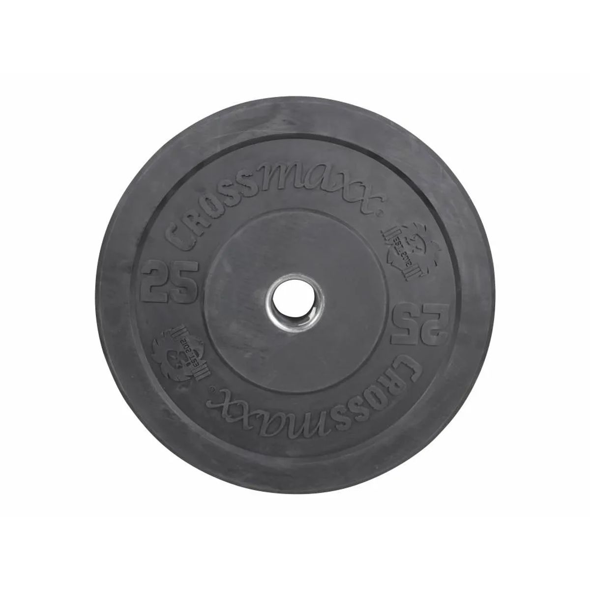 Crossmaxx Bumper Plate 25 kg Sort