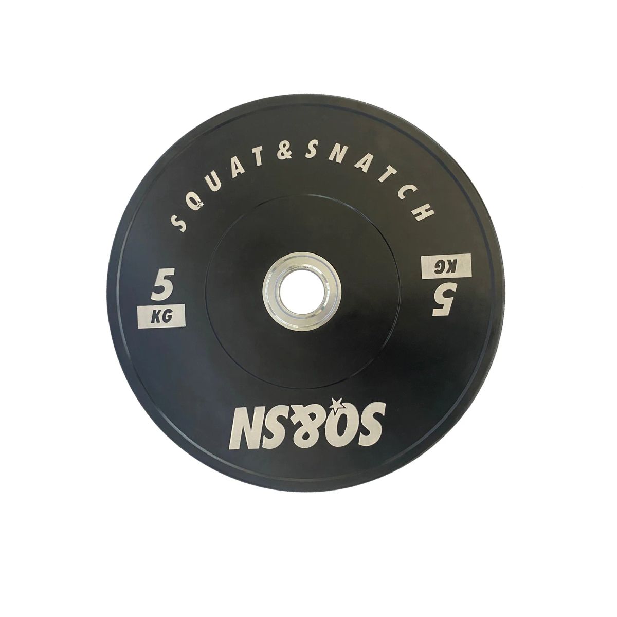 SQ&SN Competition Bumper Plate 5 kg Black