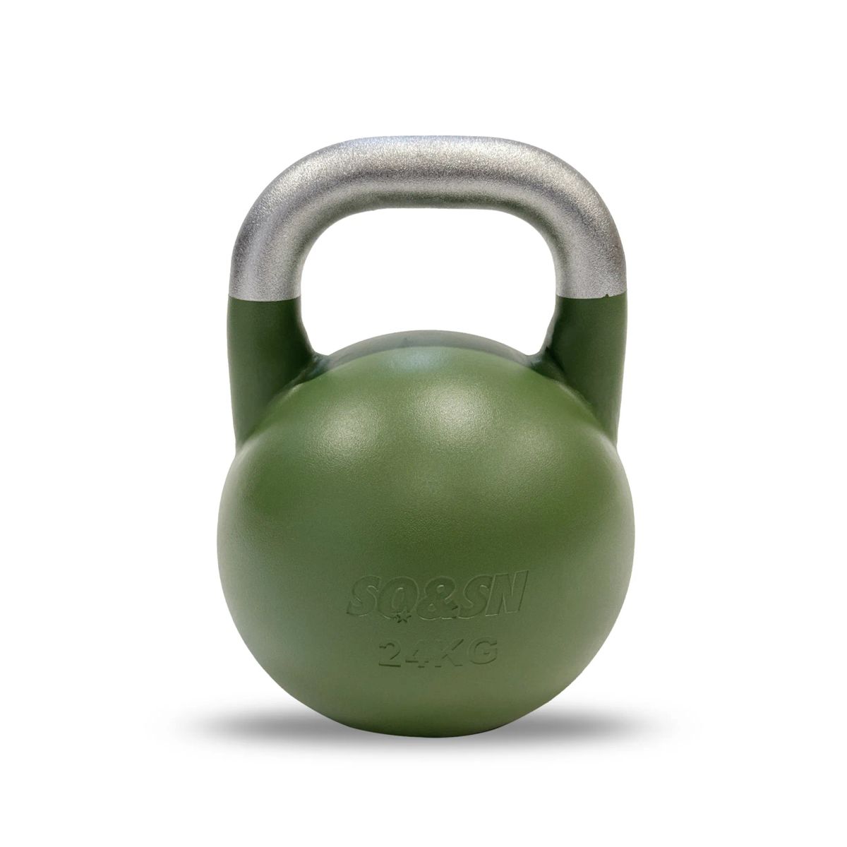 SQ&SN Competition Kettlebells V2 4-36 kg | Samme størrelse | Indstøbte kg-angivelser | Robust design til træning og konkurrence