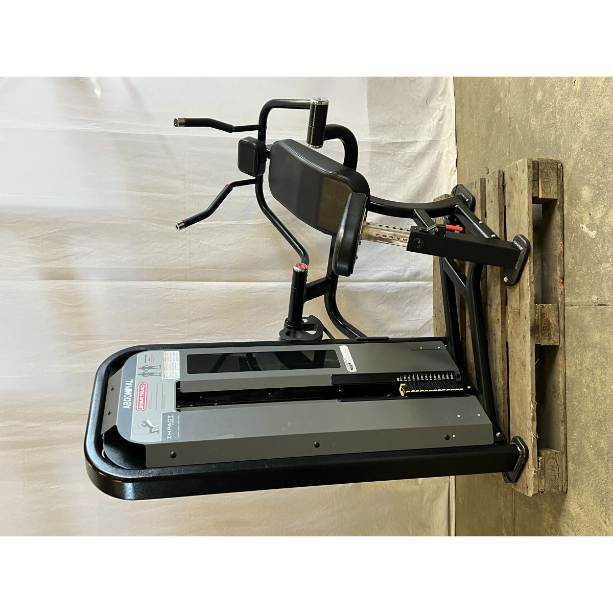 Star Trac Impact Abdominal Machine Sort - Brugt