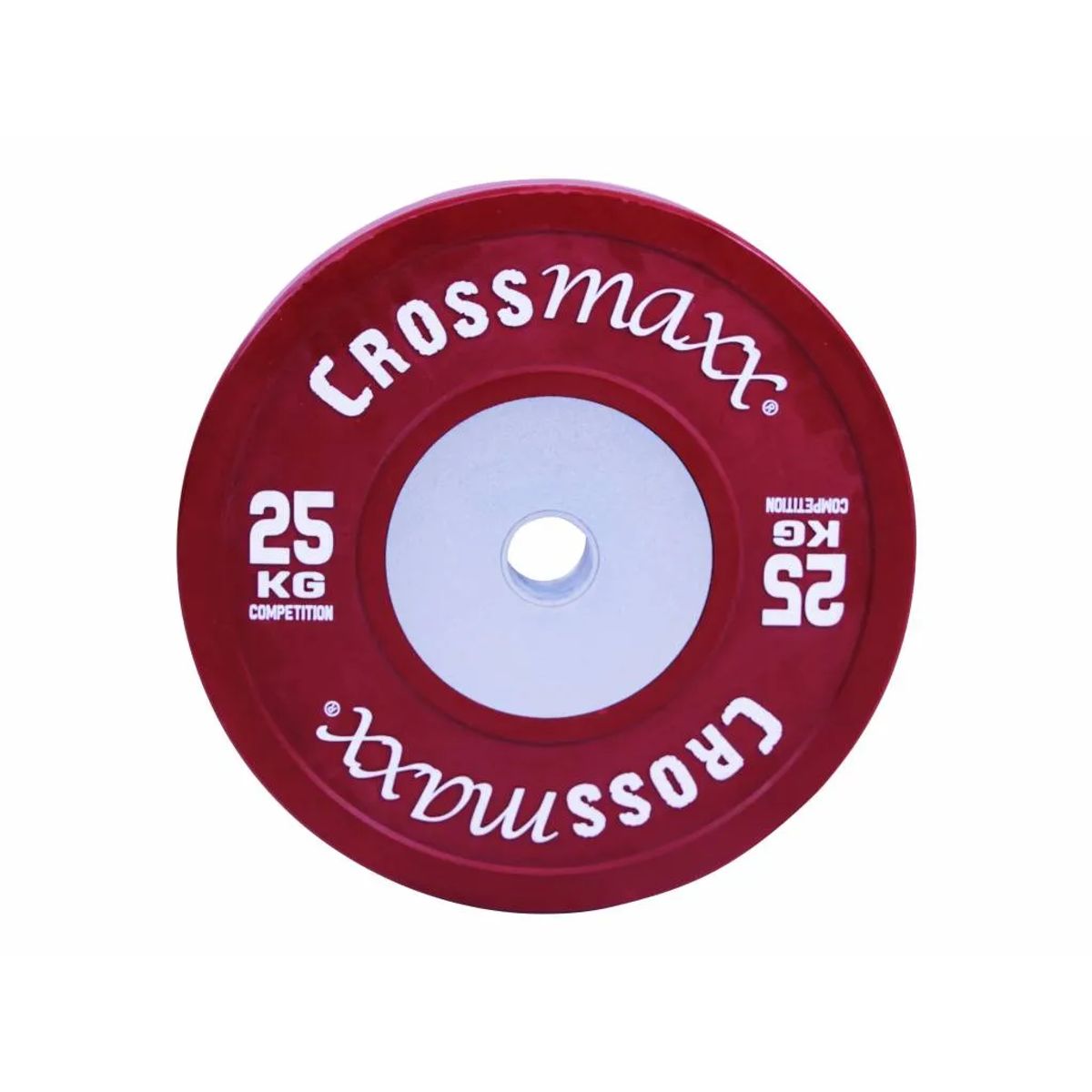 Crossmaxx Competition Bumper Plate 25 kg Red - Brugt