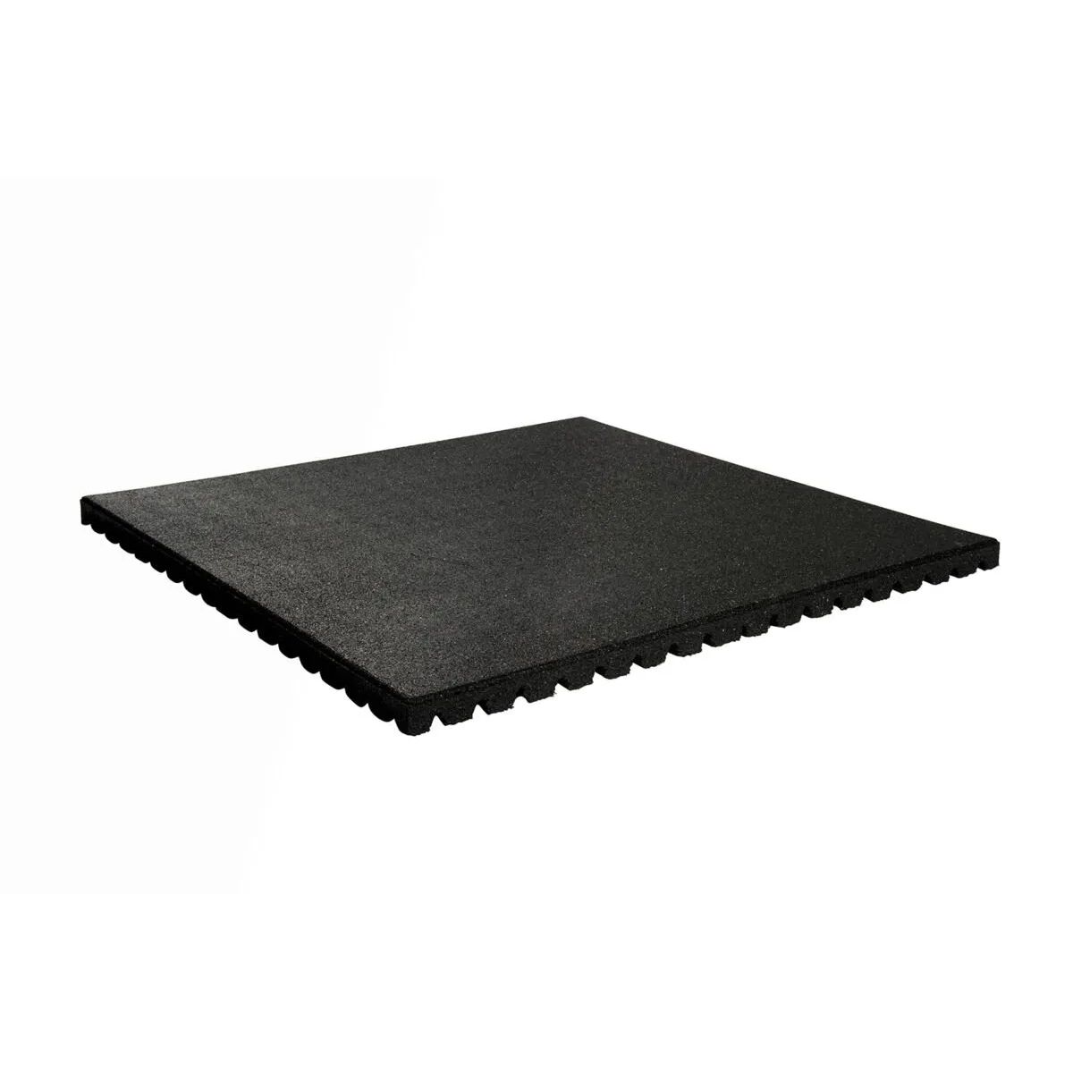 Granuflex Crossfit Gummiflise 1000 x 1000 x 43 mm Black