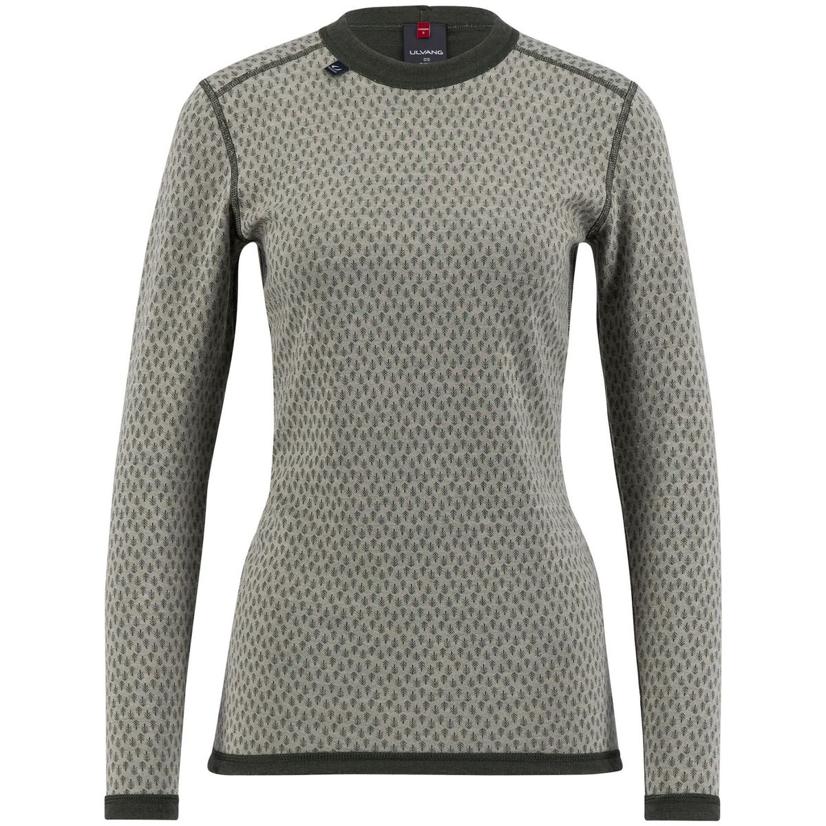 Ulvang Comfort 200 Round Neck, skiundertrøje, dame, lysegrå