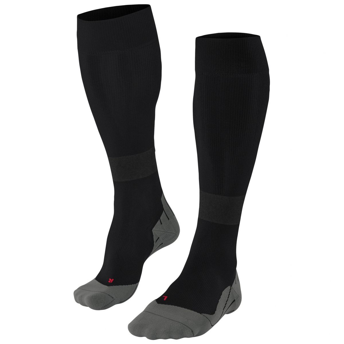 Falke RU Compression Energy, løbestrømper, dame, sort