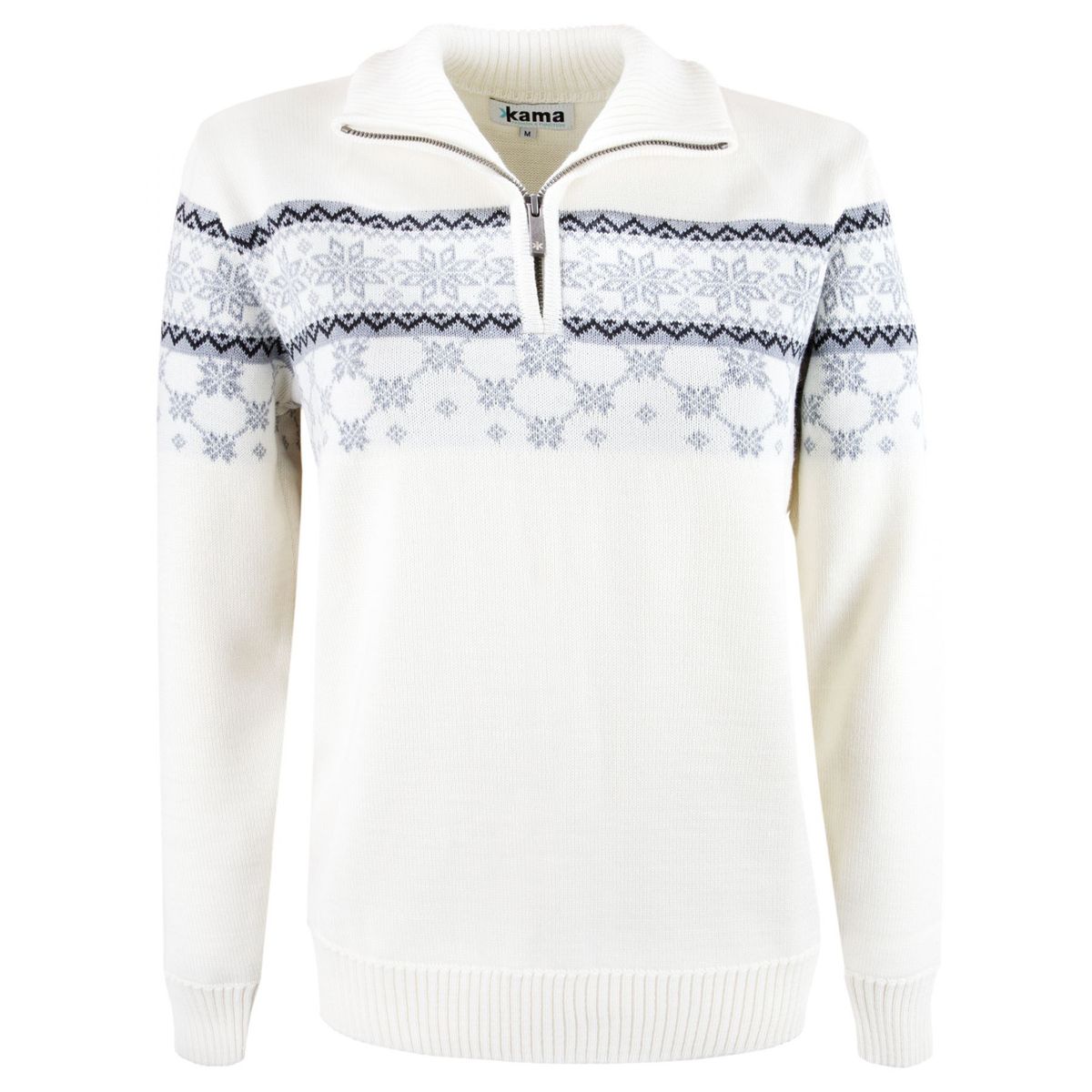 Kama Gunhild Merino Sweater, dame, offhvid