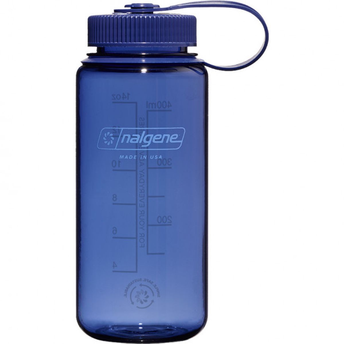 Nalgene wide mouth sustain, drikkedunk, 500 ml, denim