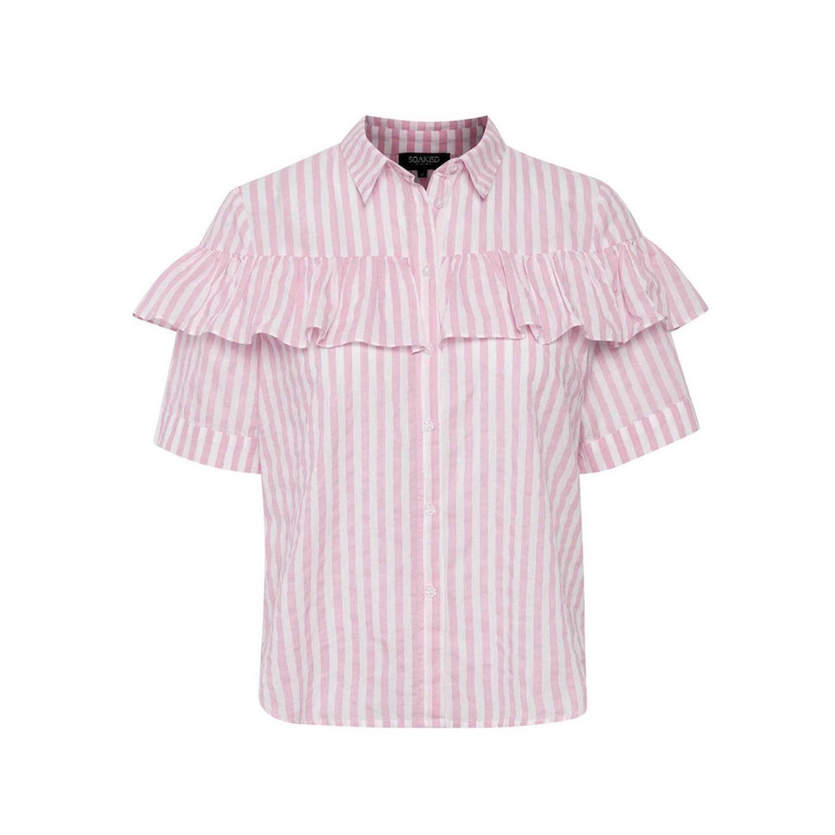 Line Shirt Pink | Soaked in Luxury - XL