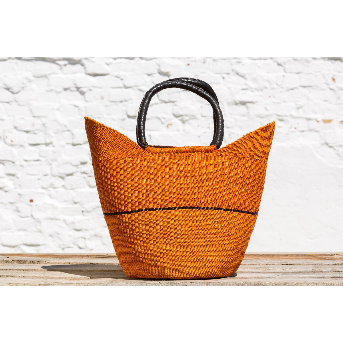 Hammerhus Fairtrade U-Shape netmønster - orange