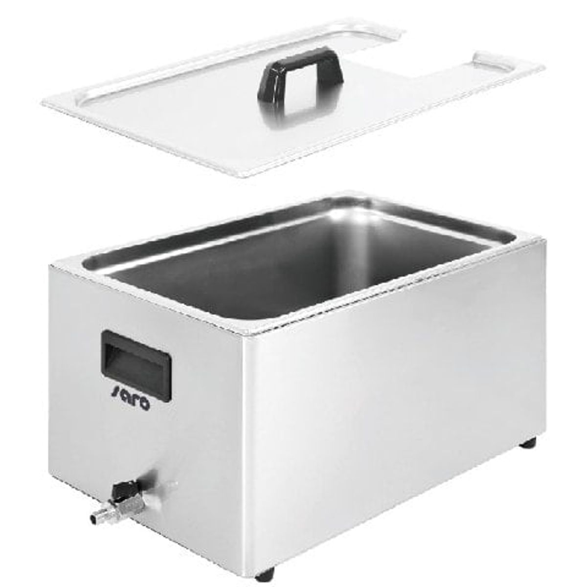 Sousvide tank, rustfri stål, 1/1GN SARO