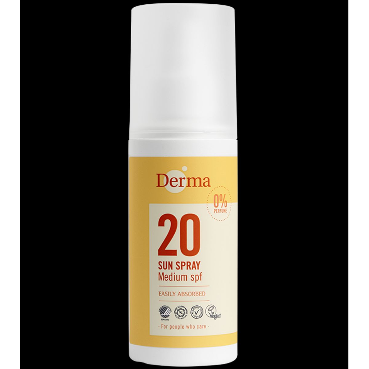 Derma Solspray SPF20 (150 ml) - Vandfast solcreme