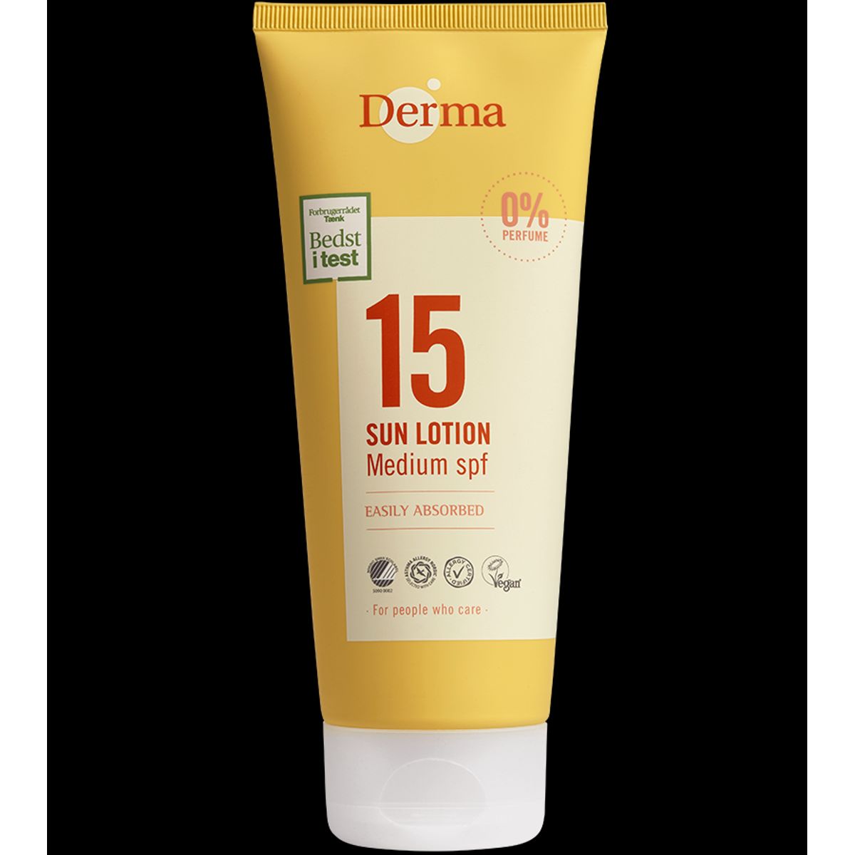 Derma Sollotion SPF15 (200 ml) - Vandfast solcreme