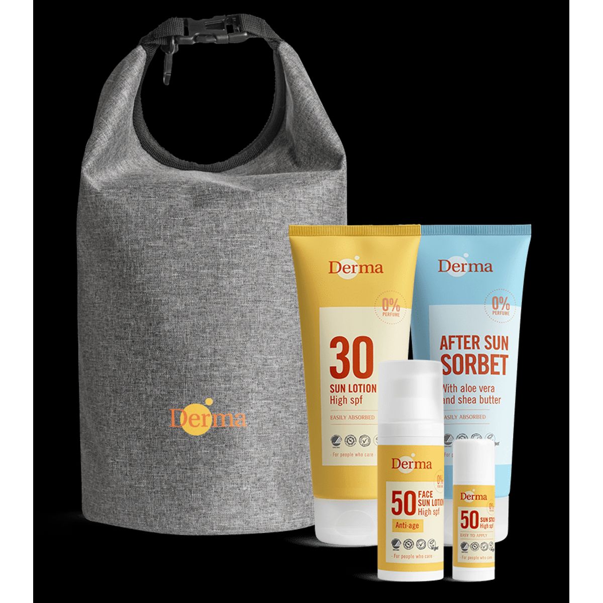 Derma Summer Sun Kit - Vandfast solcreme