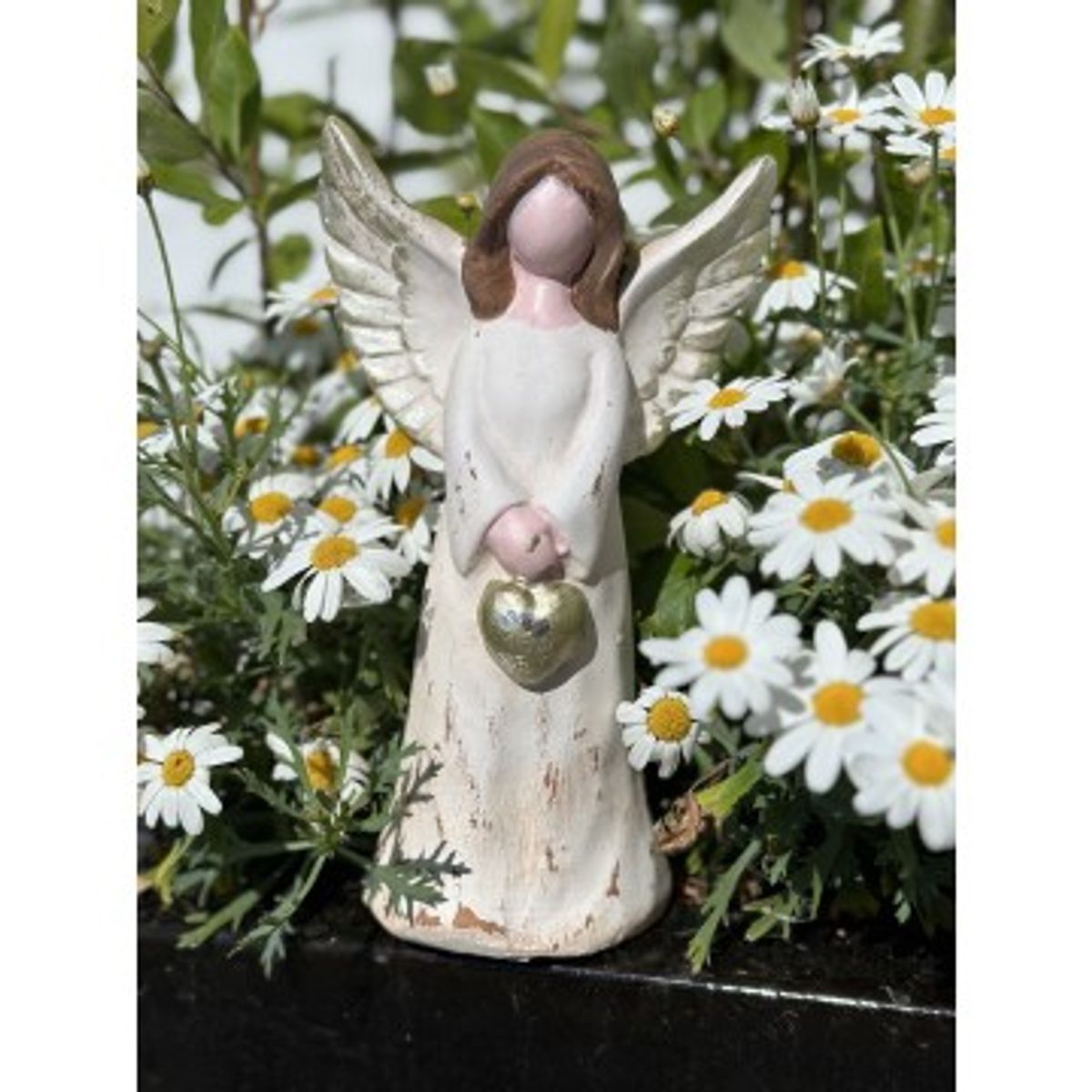 Hjerte engel - 2 - Engle figurer - GodKarmaShop