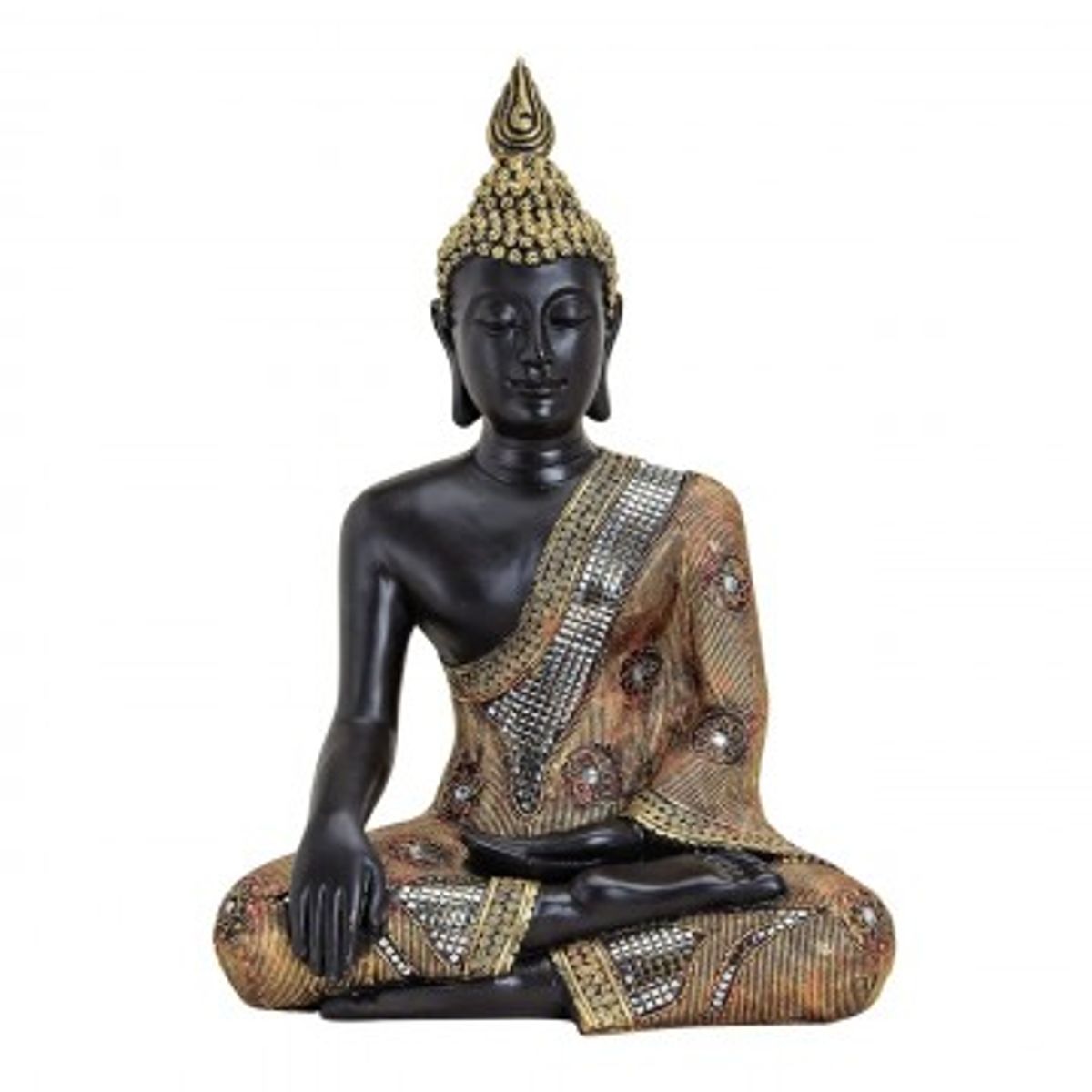 Thailandsk Buddha 45 cm - Thailanske Buddha statuer - GodKarmaShop