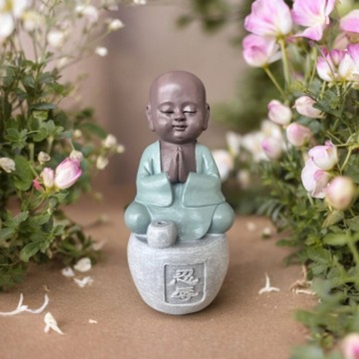 Buddha med røgelse holder - Røgelses holder - GodKarmaShop