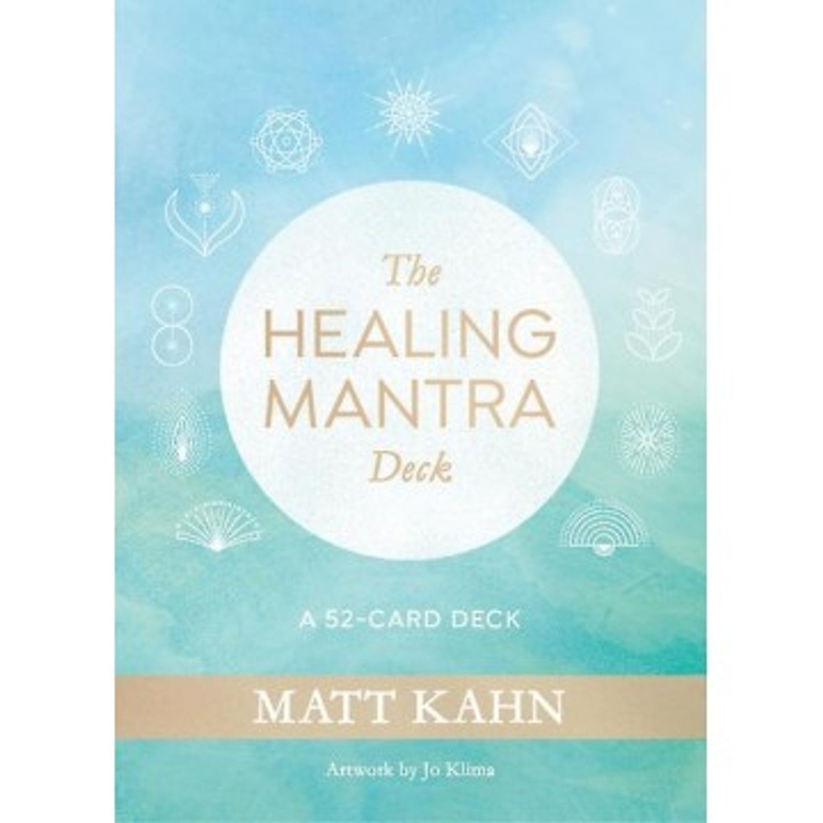 The HEALING MANTRA - Card Deck - Orakelkort og Englekort på engelsk - GodKarmaShop