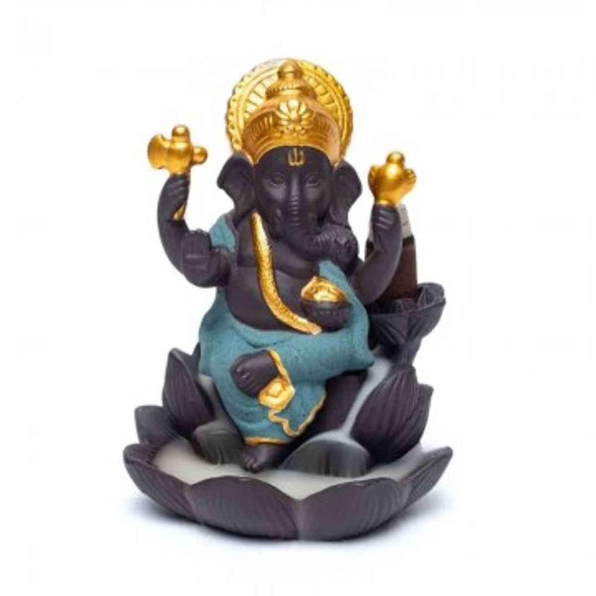 Backflow røgelsesbrænder - Ganesh - Røgelseskegler & Backflow - GodKarmaShop