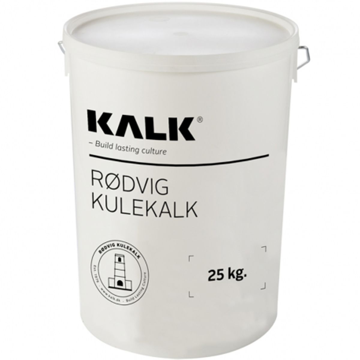 Rødvig Kulekalk langtidslagret min. 4 år - 25 kg Spand