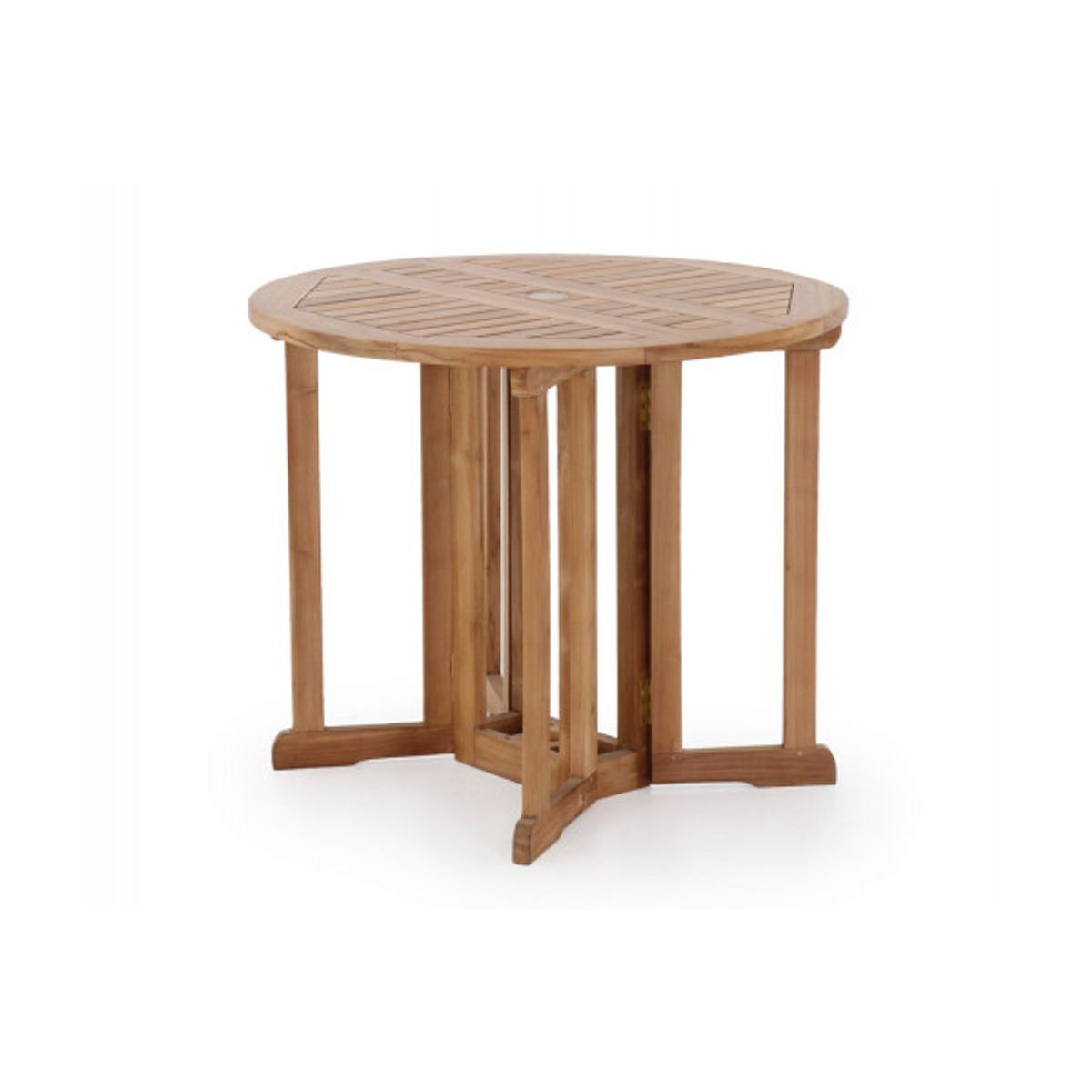 Vilma Teak Foldebord - Ø90 cm