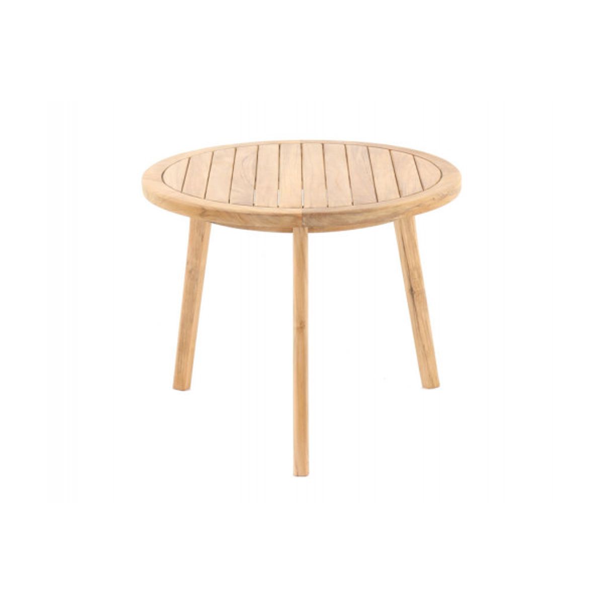 Teak Sidebord - Ø65 cm