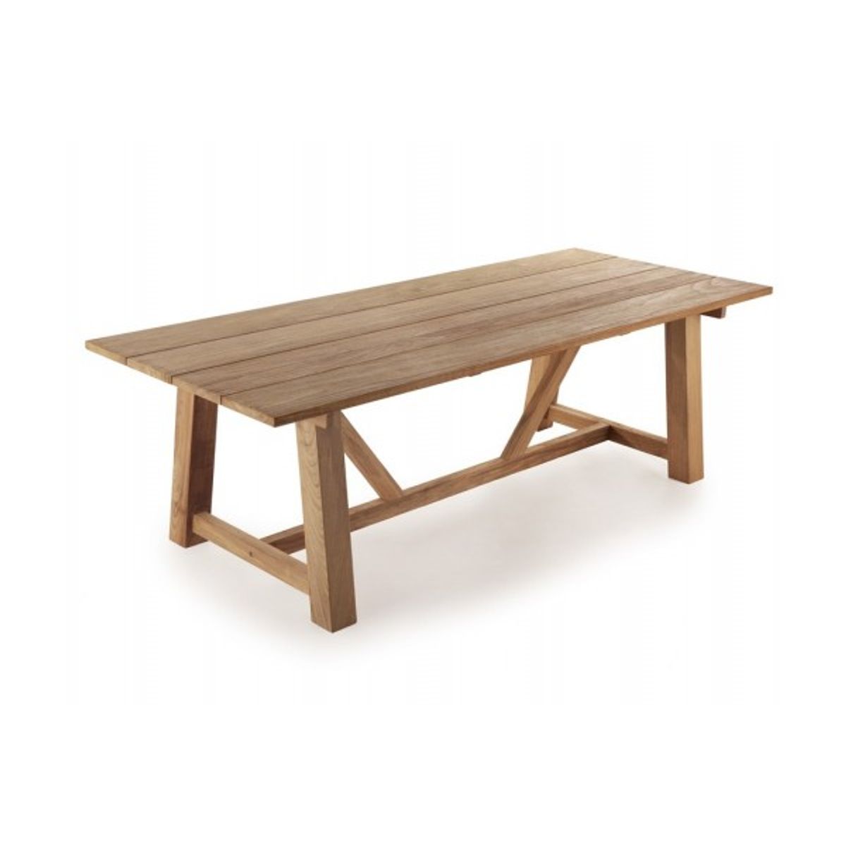 Hercules Teak Plankebord - 100x246 cm