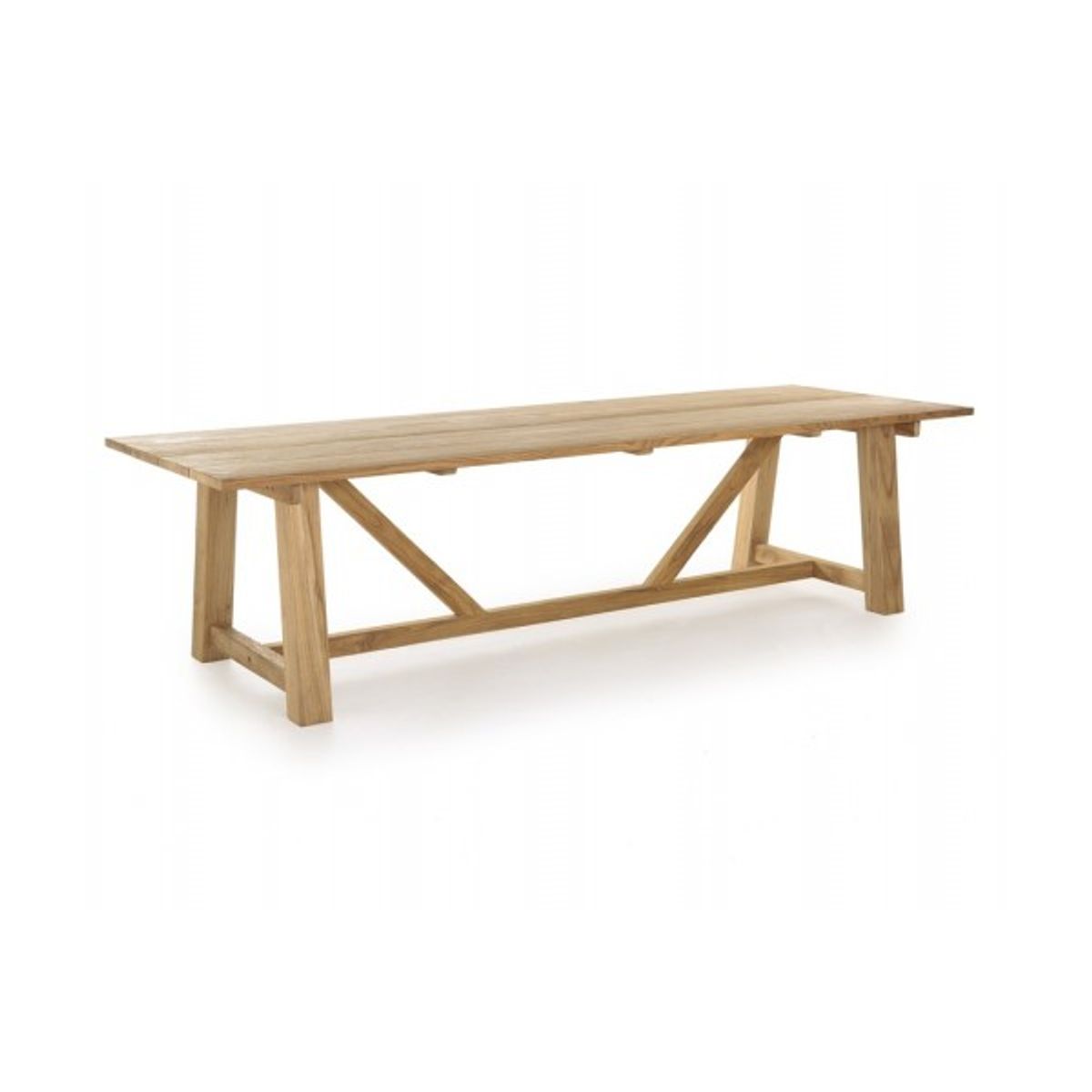 Hercules Teak Plankebord - 100x290 cm