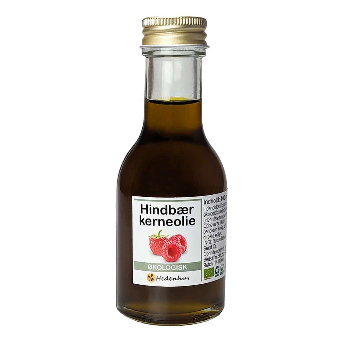 Hindbærkerneolie - Økologisk - 1 liter