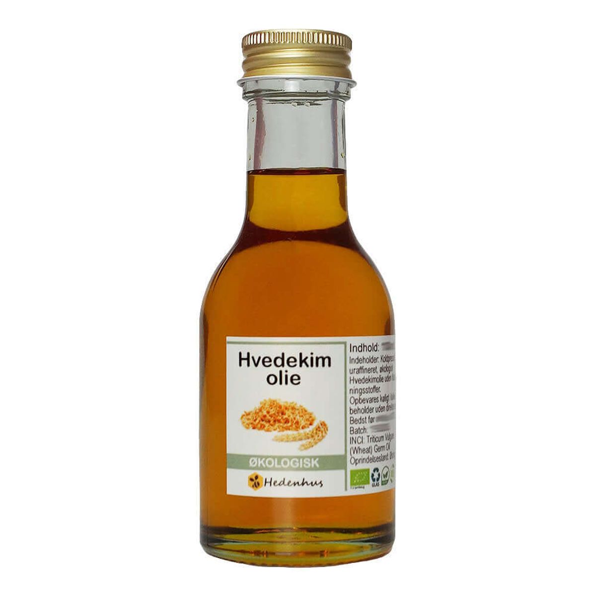 Hvedekimolie - Økologisk- Wheat Germ Oil - 500 ml